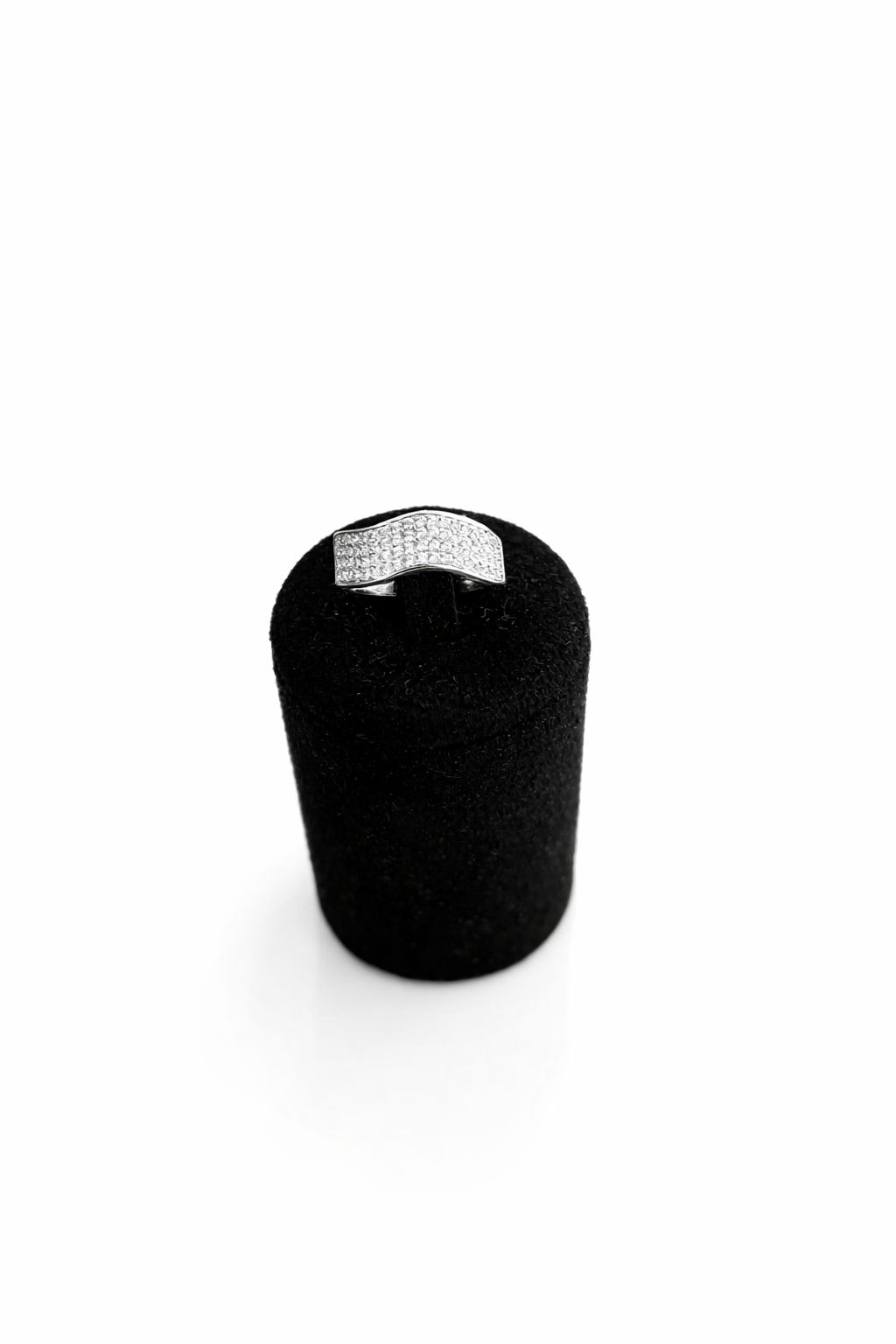 Bague Argent et Oxydes de Zirconium - Pièce unique