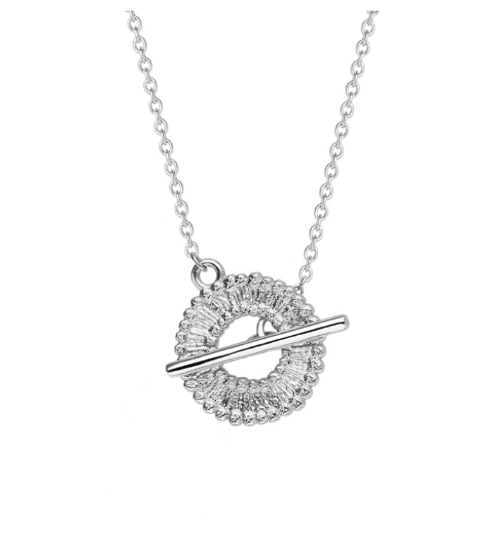 Collier en Argent – Pendentif Fermoir