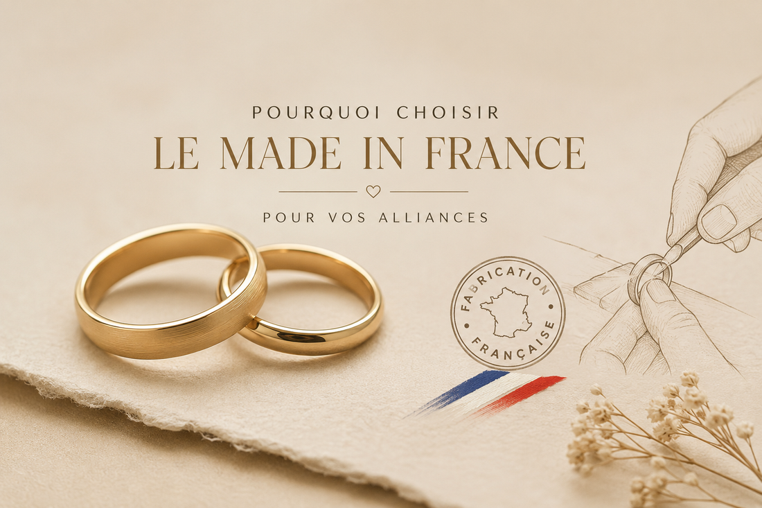 Pourquoi acheter une alliance fabriqué en France ?