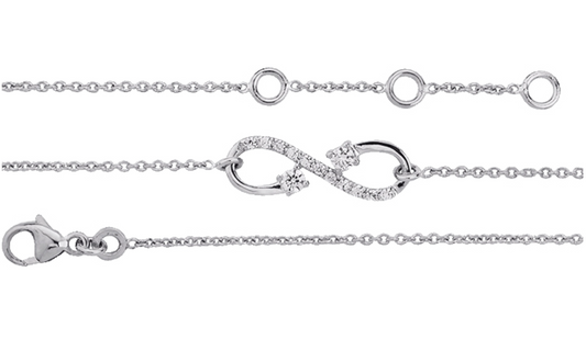 BRACELETS ARGENT ET OXYDE - INFINI