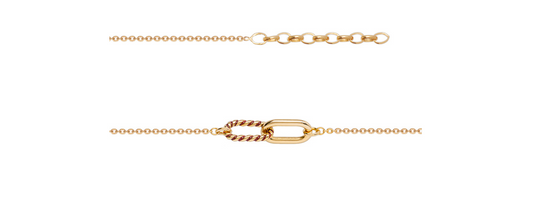 BRACELET PLAQUÉ OR TEXTURÉ