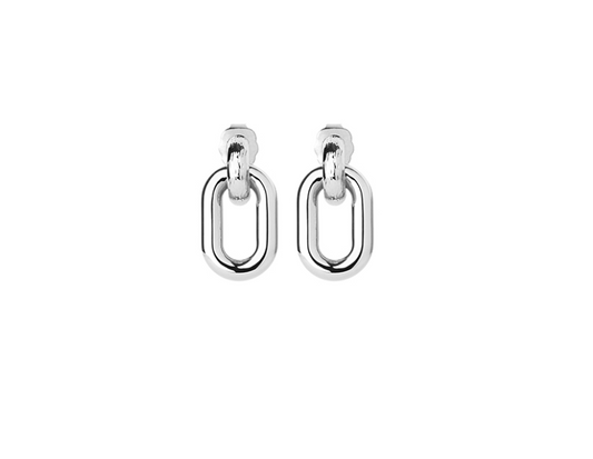 BOUCLES D'OREILLES ARGENT VIS PENDANTE