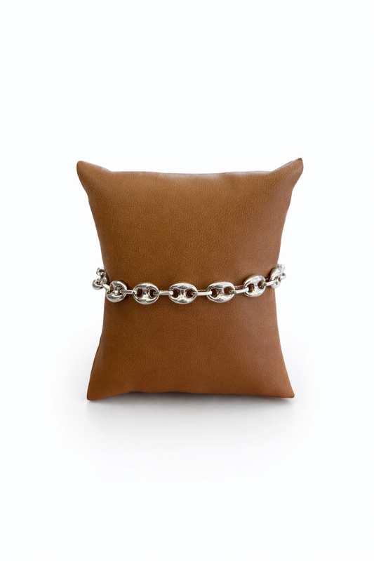 Bracelet Argent Grain de Café