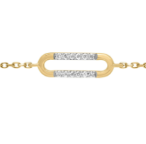 Bracelet en Or 18 Carats et Diamants