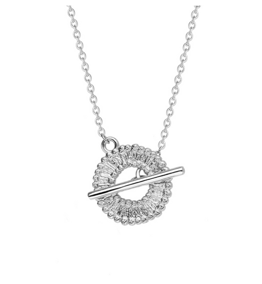 Collier en Argent – Pendentif Fermoir