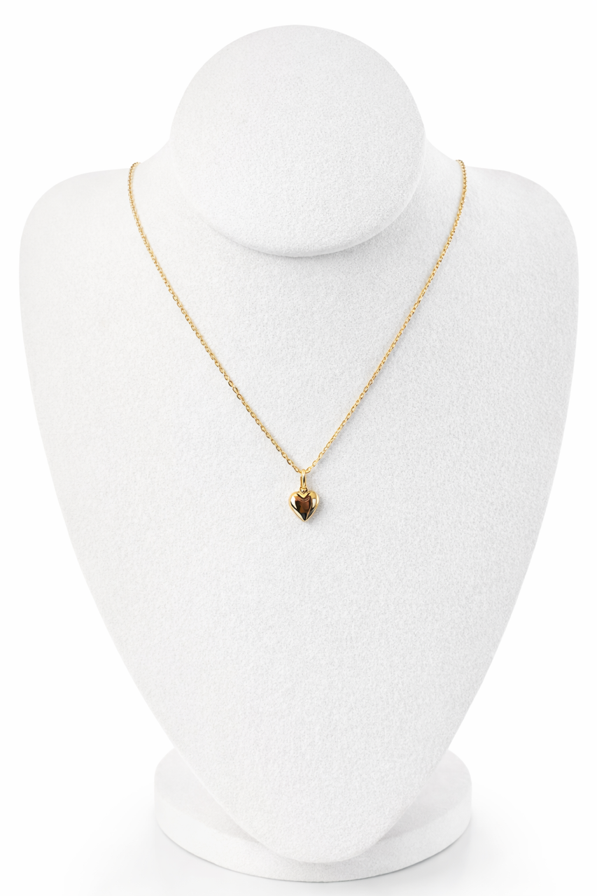 Collier en Or 18 Carats – Pendentif Cœur