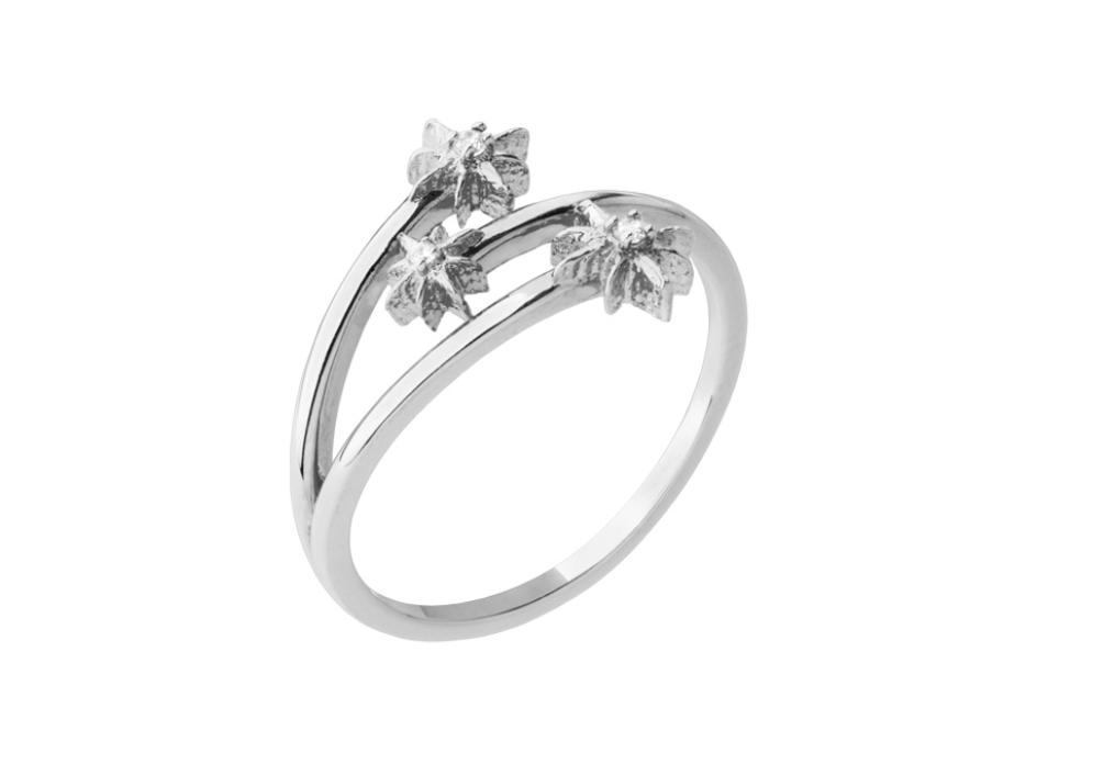 BAGUE ARGENT - ETOILES